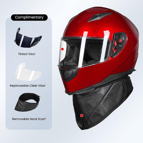 Helmorra Full-Face Aerodynamic Street Helmet