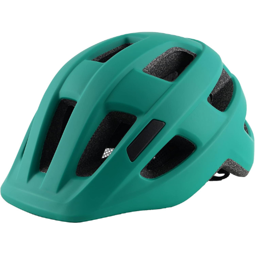 TrailGuard Matte Teal Performance Cycling Helmet for Safe and Comfortable Riding