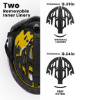 Matte Pink Lightweight Road Cycling Helmet With Aerodynamic Cooling Vents