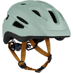 Helmoraa Vibrant Matte Coral Pink Lightweight Cycling Helmet With Blue Straps