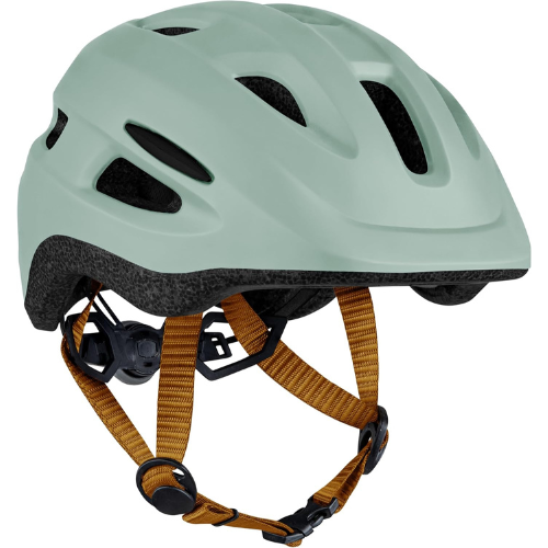 Helmoraa Vibrant Matte Coral Pink Lightweight Cycling Helmet With Blue Straps