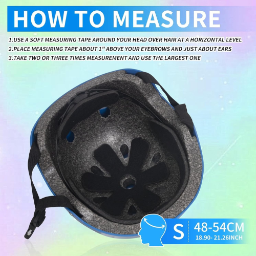 Helmorra White Kids Safety Helmet With Cute Black Ears For Cycling And Skating