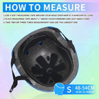 Helmorra White Kids Safety Helmet With Cute Black Ears For Cycling And Skating