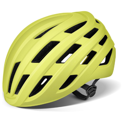 Matte Pink Lightweight Road Cycling Helmet With Aerodynamic Cooling Vents