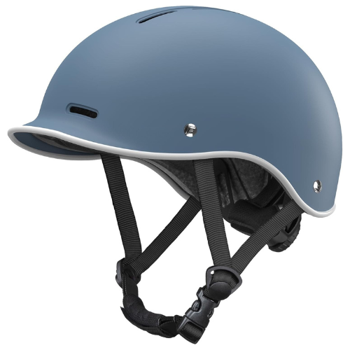 Minimalist Urban Cycling Helmet With Adjustable Straps