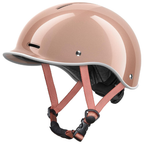 Minimalist Urban Cycling Helmet With Adjustable Straps