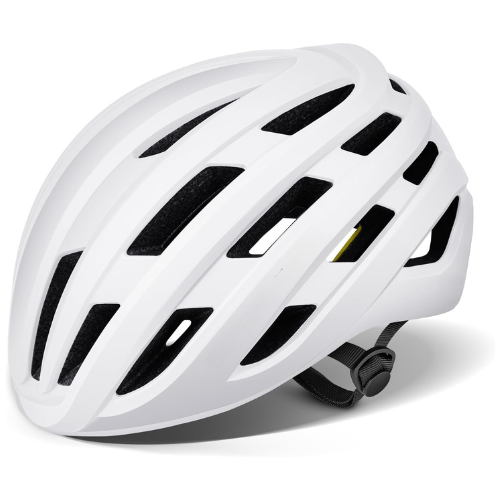 Matte Pink Lightweight Road Cycling Helmet With Aerodynamic Cooling Vents