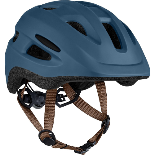 Helmora Vibrant Matte Coral Pink Lightweight Cycling Helmet With Blue Straps