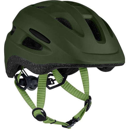 Helmora Vibrant Matte Coral Pink Lightweight Cycling Helmet With Blue Straps