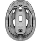 Helmora Vibrant Matte Coral Pink Lightweight Cycling Helmet With Blue Straps