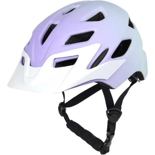 AeroGlow Gradient Helmet for Cycling with Lightweight Protective Design