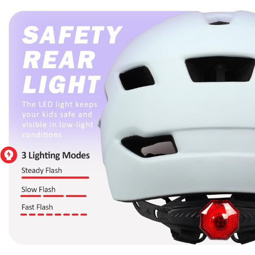 AeroGlow Gradient Helmet for Cycling with Lightweight Protective Design